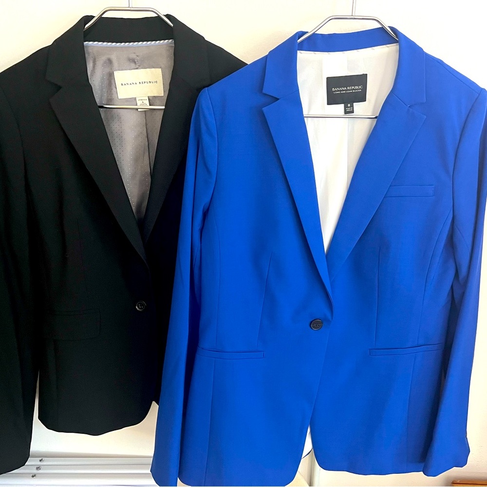 Fall Work Closet- 1: Two Banana Republic Blazers